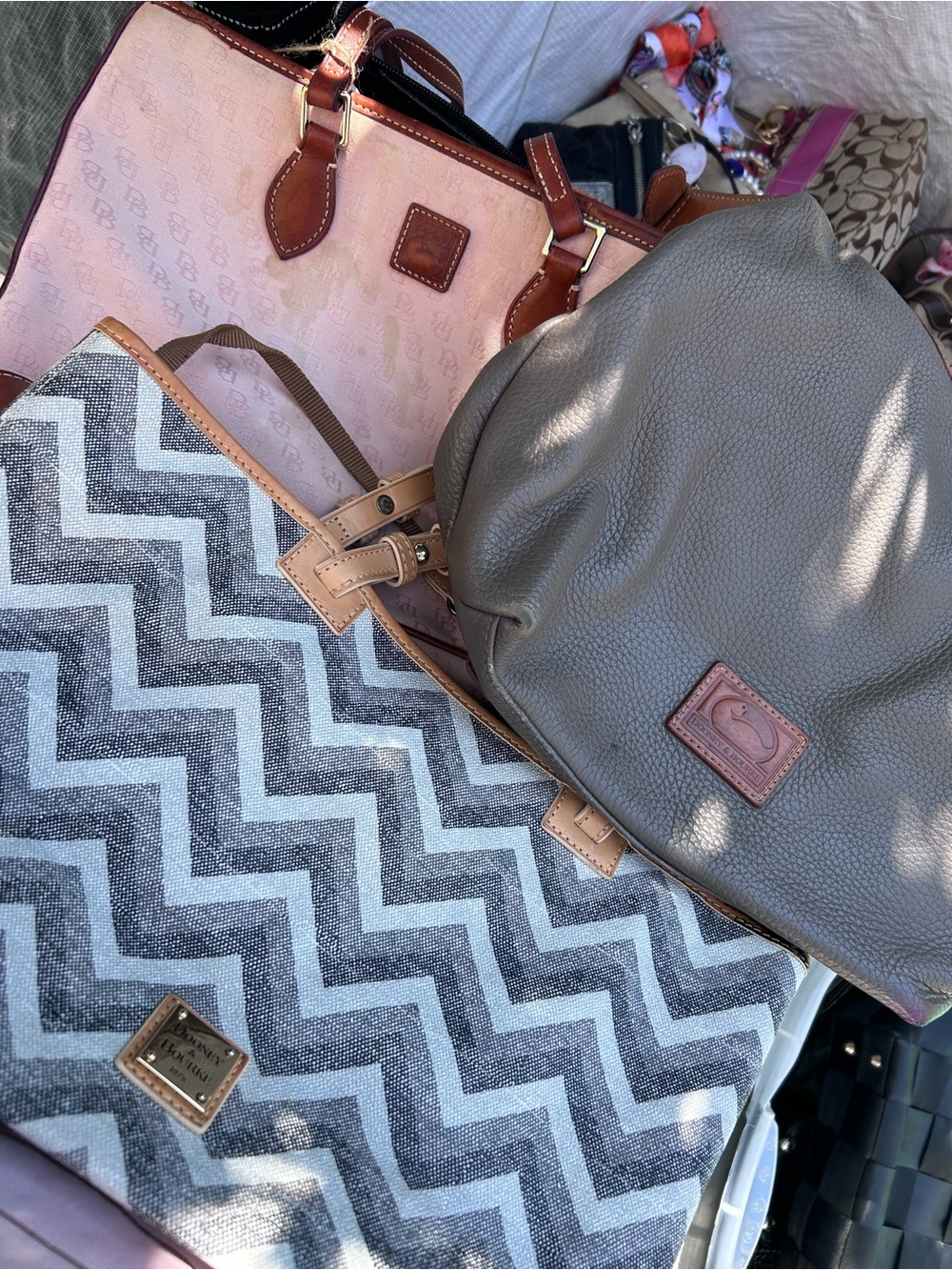 Dooney & Bourke 3 bag bundle